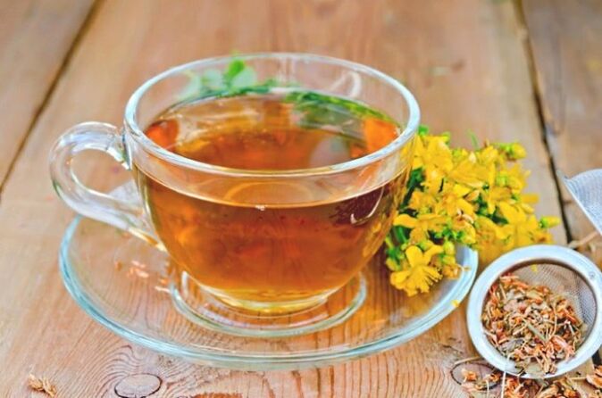 Чай от жълт кантарион за потентност